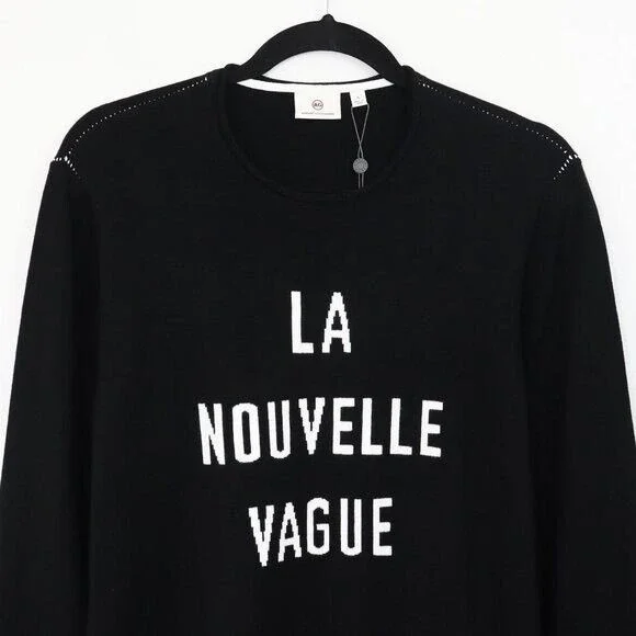 NWT AG Adriano Goldschmied Cedric Crew Neck Sweater La Nouvelle Vague Small - Picture 7 of 9